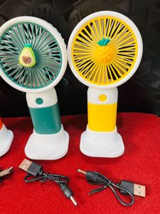 Cute Fruit Handheld Fans New With Tag