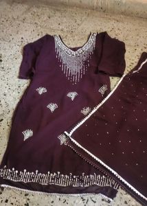 Dimond Stitch Suit Set