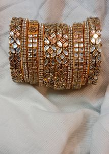 Bridal Kundan Bangles ❤️