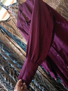 Elegant Purple Dress