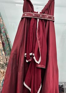 Elegant Maroon Kurta Suit Set