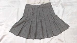 Sweater Top with Pleated Skirt Set