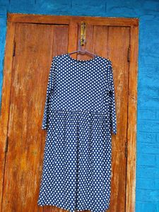 Blue Polka Dot Dress