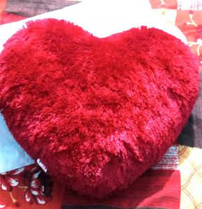 Heart Shape Stuffed Pillow