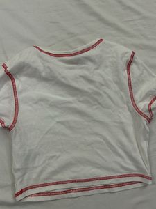 H&amp;M Cotton printed crop top