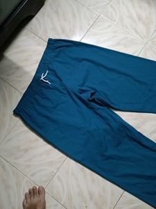 Blue Casual Pants