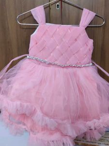 Pink Tulle Party Dress