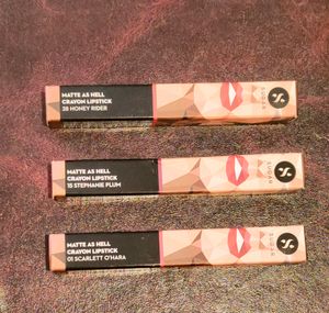 Sugar Matte As Hell Crayon Lipstick