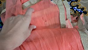 Women Peach Ethnic Dress