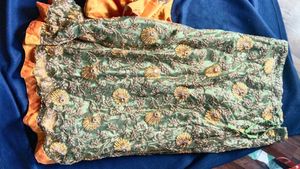 Embroidered Gold Blouse