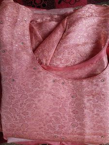 Banarasi Pink Suit