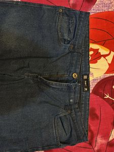 Dark Blue Denim Jeans