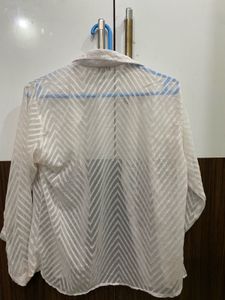 Sheer White Shirt