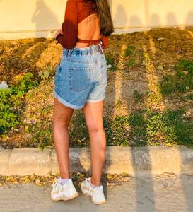 Brown Crop Top