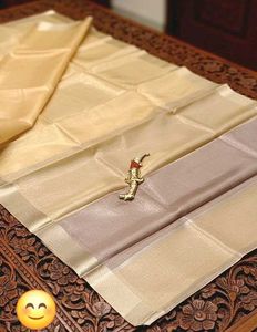 Elegant Beige Saree
