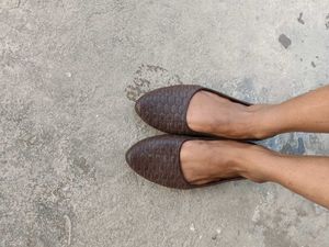 Comfy Brown Ballerinas