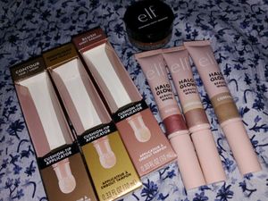 E. L. F Blush, Contour, Highlighter With Bronzer