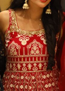 Diwali Special Pink Anarkali