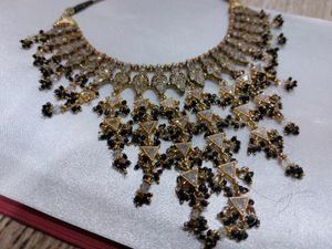 Golden And Black Necklace