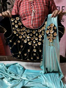 Ready To Wear Saree With Readymade Blouse