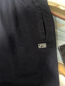 Navy Blue Track Pants