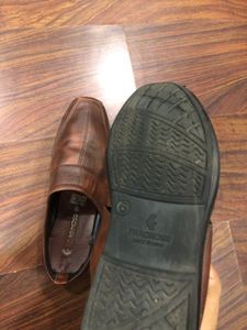 Brown Leather Casual Sandals