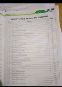 Biology NCERT Fast Track