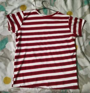 Red And White Cute Tshirt