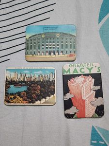 New york Fridge Magnets pack of 3