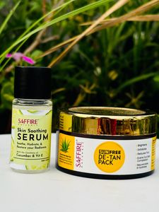 Face Mask Dtan And Serum