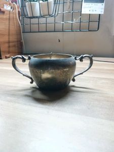 Vintage Silver Sugar Bowl