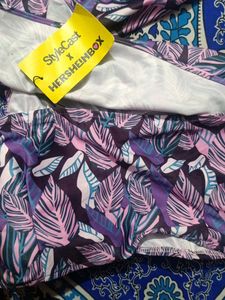 Floral Print Crop Top