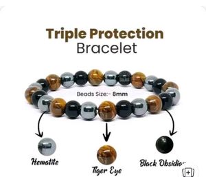 Our Most Sold Triple Protection Stone Bracelet!!