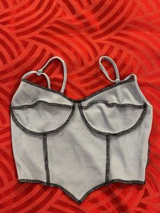 Cute Blu Crop Top