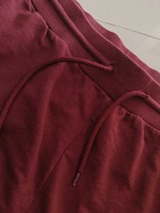 Mens Maroon Half Pant