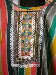 Beautiful Pure Cotton 3 PIECE SUIT SET