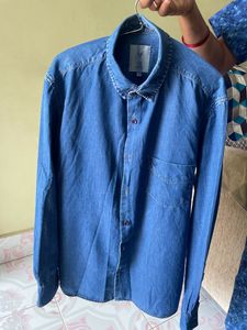 F21 Blue Shirt