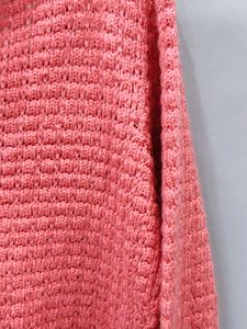 Coral Knit Cardigan
