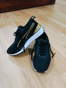 Stylish Black Sneakers
