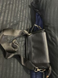 Stylish Black Crossbody Bag