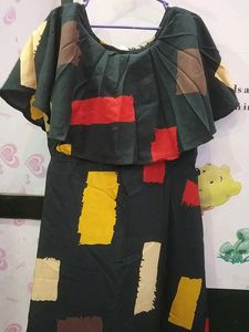 Colorful Patchwork Dress