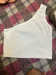 Urbanic One Shoulder Crop Top