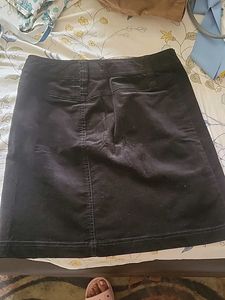 Corduroy Mini Skirt