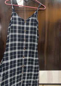 Plaid Button-Down Sundress