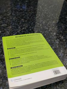 Business Statistics, 2nd Edition Textbook