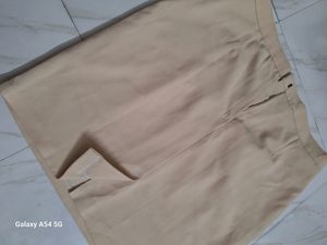 Biege Mini Skirt