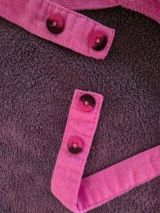 Pink Dunagaree Girl Baby 1-2yr