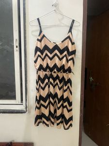 Chic Chevron Slip Dress