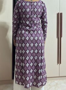 Stylish Purple Printed Kurta