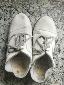 School  White Casual Shoes